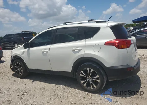 2015 Toyota Rav4 Limited z USA, uszkodzony, nr VIN 2T3YFREV0FW182586